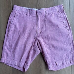 J. Crew Linen Men’s Shorts 9” inseam